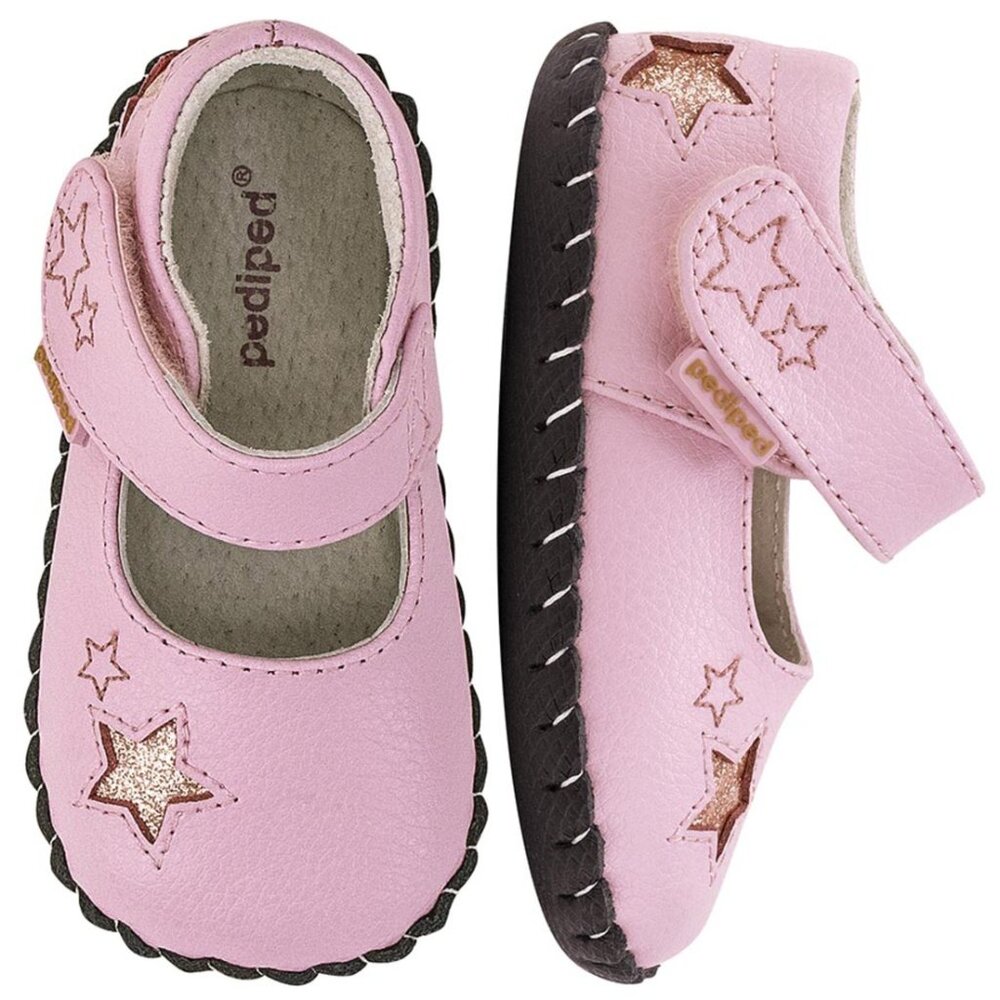 Pediped Sophia Baby Girl Shoes Size 5 | Sold Out Pink Leather Mary Jane